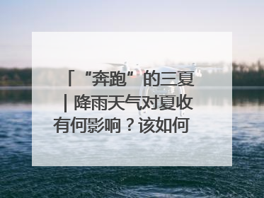 “奔跑”的三夏｜降雨天气对夏收有何影响？该如何防范？一文了解