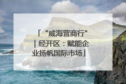 “威海营商行”｜经开区：赋能企业扬帆国际市场