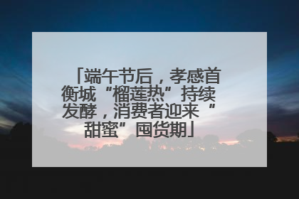 端午节后，孝感首衡城“榴莲热”持续发酵，消费者迎来“甜蜜”囤货期