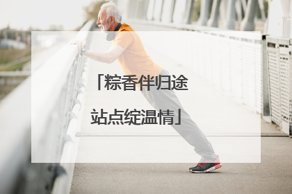 粽香伴归途 站点绽温情
