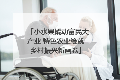 小水果撬动富民大产业 特色农业绘就乡村振兴新画卷