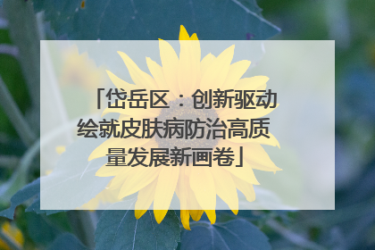 岱岳区：创新驱动绘就皮肤病防治高质量发展新画卷