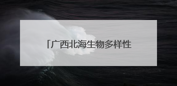 广西北海生物多样性保护成效明显 红树林面积居广西首位