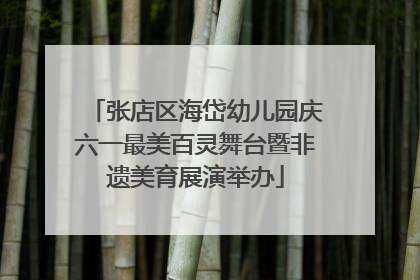 张店区海岱幼儿园庆六一最美百灵舞台暨非遗美育展演举办