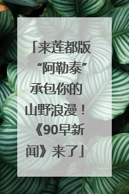 来莲都版“阿勒泰” 承包你的山野浪漫！《90早新闻》来了