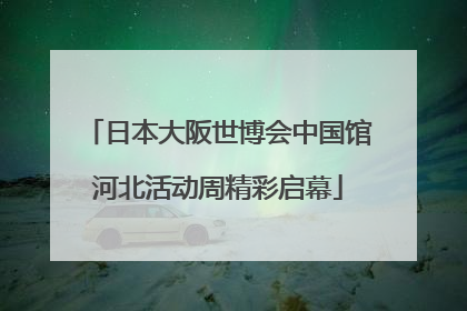 日本大阪世博会中国馆河北活动周精彩启幕