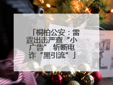 桐柏公安：雷霆出击严查“小广告” 斩断电诈“黑引流”