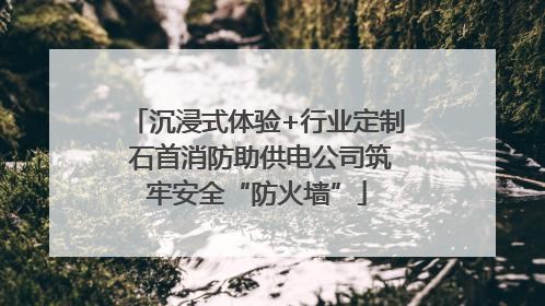 沉浸式体验+行业定制 石首消防助供电公司筑牢安全“防火墙”