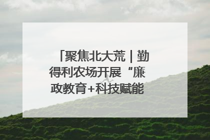 聚焦北大荒｜勤得利农场开展“廉政教育+科技赋能”主题党日活动