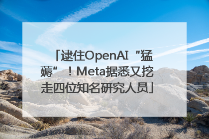 逮住OpenAI“猛薅”！Meta据悉又挖走四位知名研究人员