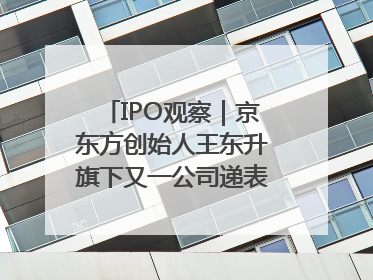 IPO观察｜京东方创始人王东升旗下又一公司递表，3年亏损近50亿元，近8成收入来自同一客户